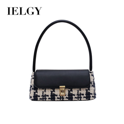 IELGY One-shoulder women's bag under the armor hit the Korean version net red woven handbag women