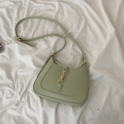 IELGY Horizontal square tide fashion underarm bag with high-grade western style hand-held