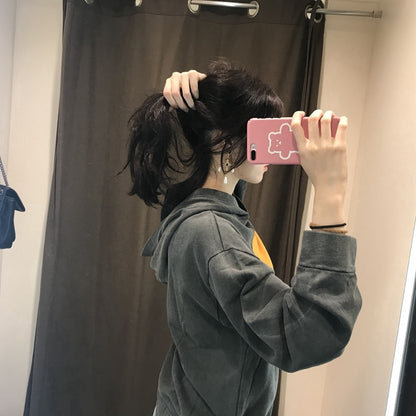 IELGY Women's Grey Hoodie