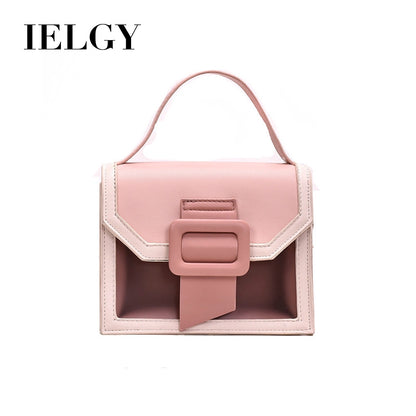 IELGY  Women's bag macaron transparent fruit bag one shoulder slung handbag