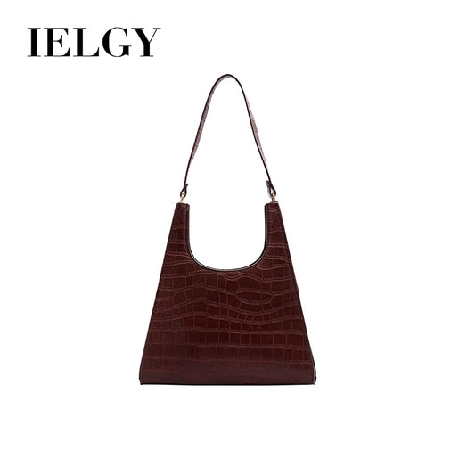 IELGY French niche bag Korean version of the classic vintage port style style fashion one-shoulder bag