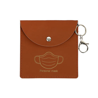 IELGY multicolor optional mask environmental protection PU storage bag