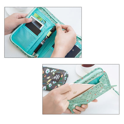 Large capacity cute ticket holder passport bag can waterproof bag