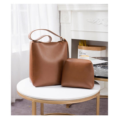 IELGY New Korean version of the bucket bag female shoulder slung handbag