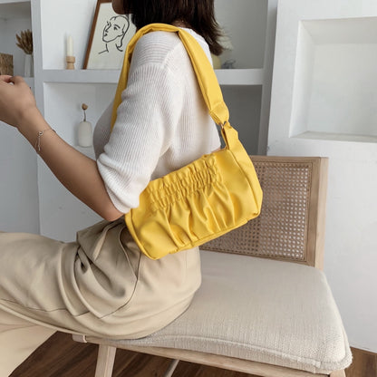 IELGY Cloud bag female joker underarm bag soft shoulder bag handbag