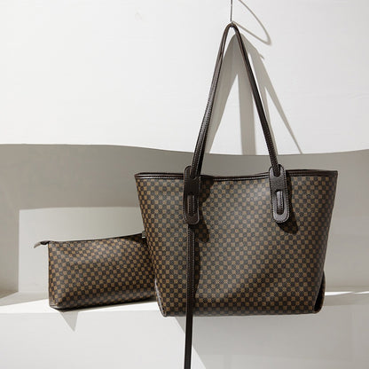 IELGY ladies fashion retro temperament printing large-capacity shoulder bag