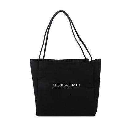 IELGY Western Style Casual All-Matching Canvas Summer Fashion Large Capacity New Trendy Women's Tote Bag