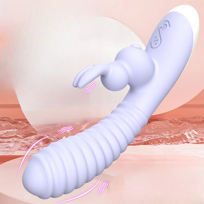 YOUTHAV Rabbit double vibrator frequency conversion vibrator female massage stick instant masturbation device adult toy sex toys