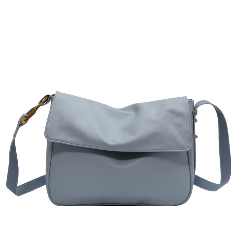 IELGY fashion women's bag super soft big bag simple shoulder bag