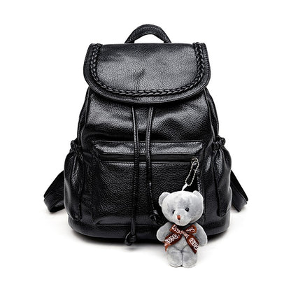 New ladies shoulder bag handbags student bag Korean version of travel backpack