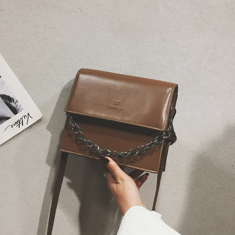 IELGY One shoulder fashion small square bag