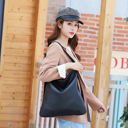 IELGY Shoulder Bag soft large capacity fashion all-match hand tote bag