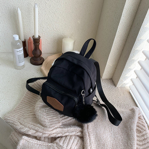 IELGY Autumn and winter mini backpack female Korean version popular new tide Joker Oxford cute fashion small backpack