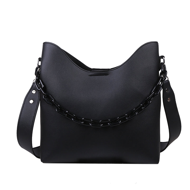 IELGY Popular bags women's large capacity shoulder bags tide chic chain messenger bag