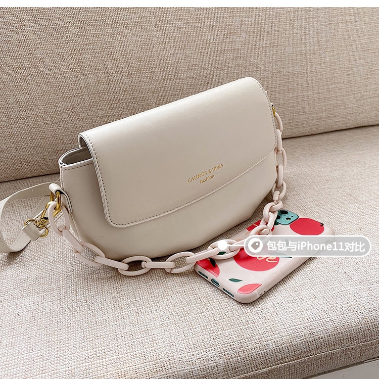 IELGY new tide korean version 100 lap oblique satchel yangqi fashion cloud bag