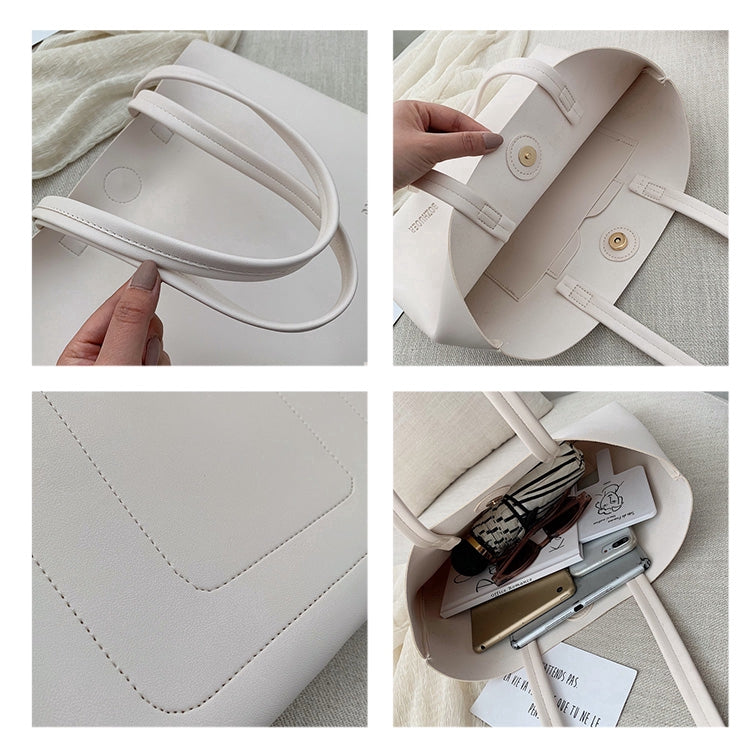 IELGY High quality, foreign style, large capacity, simple Korean version single shoulder bag, Messenger carrying Tote Bag