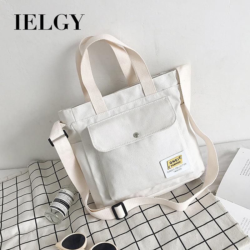 IELGY Handbags Women Handbags Literature and Art Bags Canvas Bags Diagonal Bags