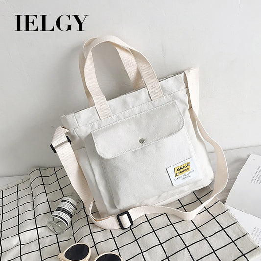 IELGY Handbags Women Handbags Literature and Art Bags Canvas Bags Diagonal Bags