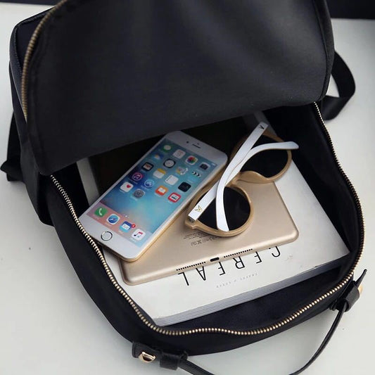 IELGY backpack female Korean version of the trendy Oxford cloth all-match casual waterproof bag