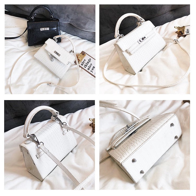New lock fashion  bag portable Messenger bag Kelly bag