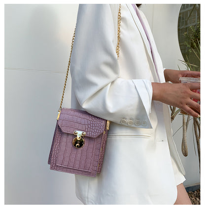 IELGY popular spring and summer crossbody all-match ins western style chain bag