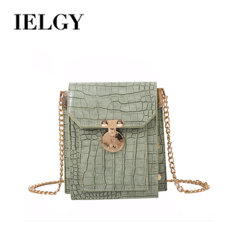 IELGY popular spring and summer crossbody all-match ins western style chain bag