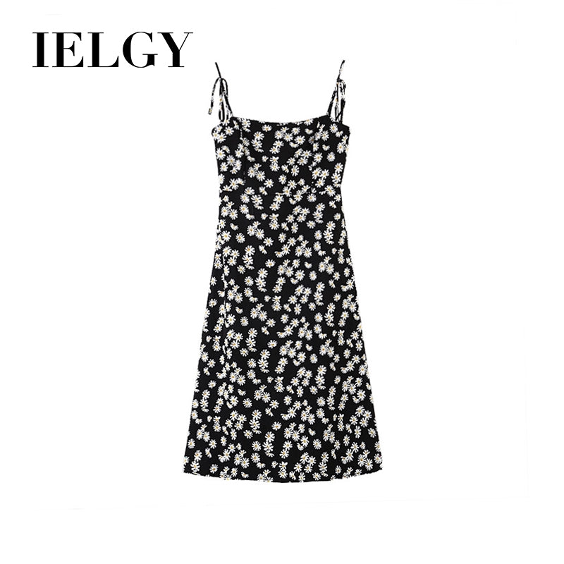 IELGY Little Daisy Dress Women Floral Dress