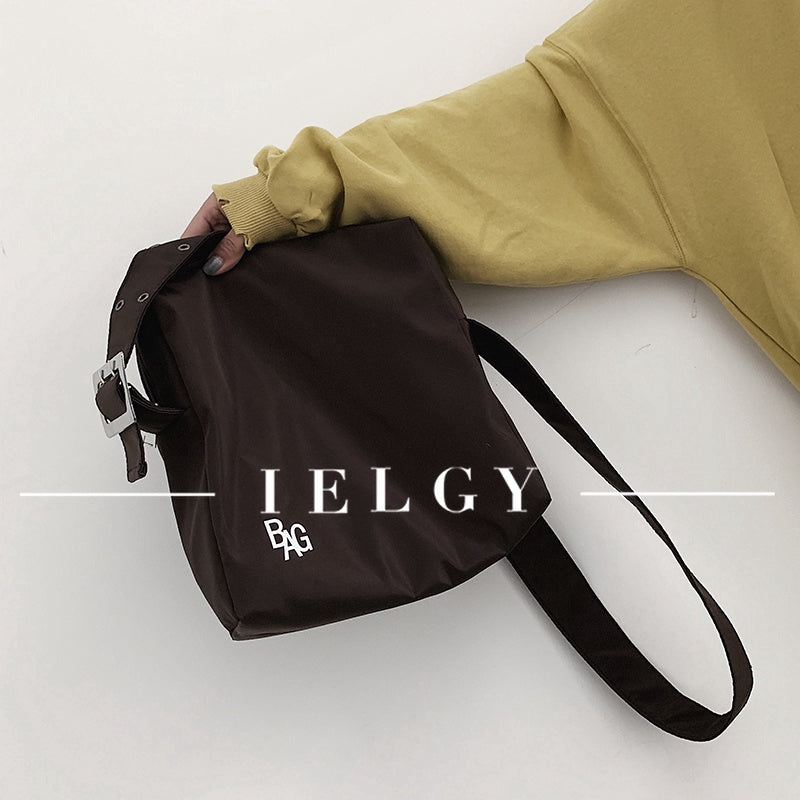 IELGY Sports Messenger Bag Girl Korea Ins Shoulder Bag