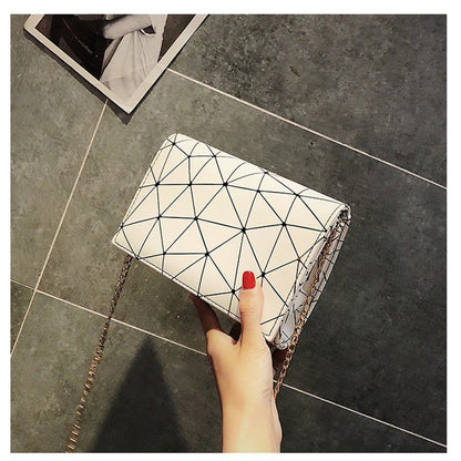 Geometric small bag female Messenger bag chain bag shoulder bag