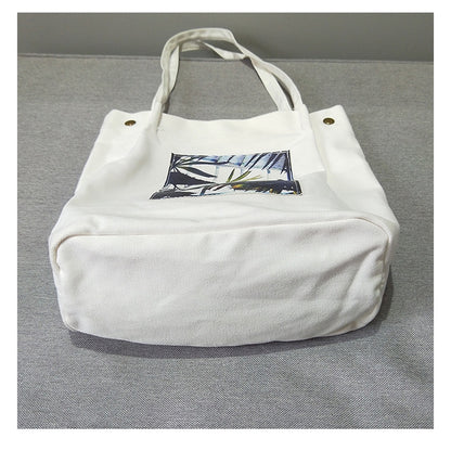 IELGY chic canvas bag handbag shoulder bag casual bag