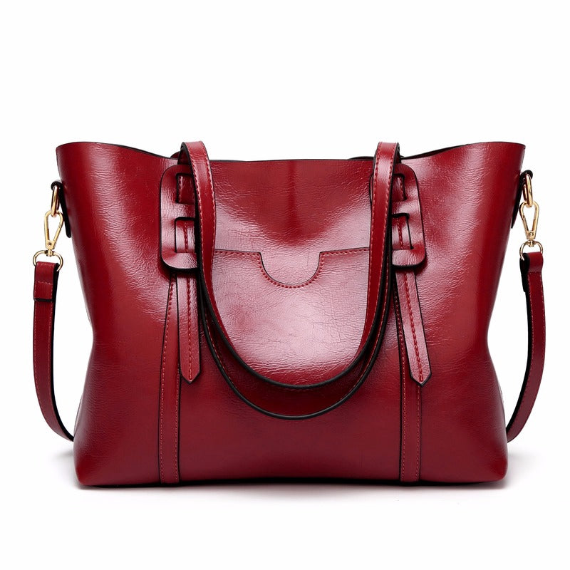 IELGY Fashion women's oil raspberry high quality handbag