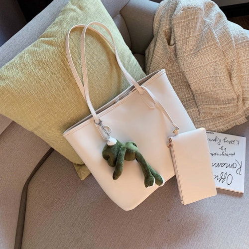 IELGY Large-capacity shoulder bag college student bag female art portable tote bag