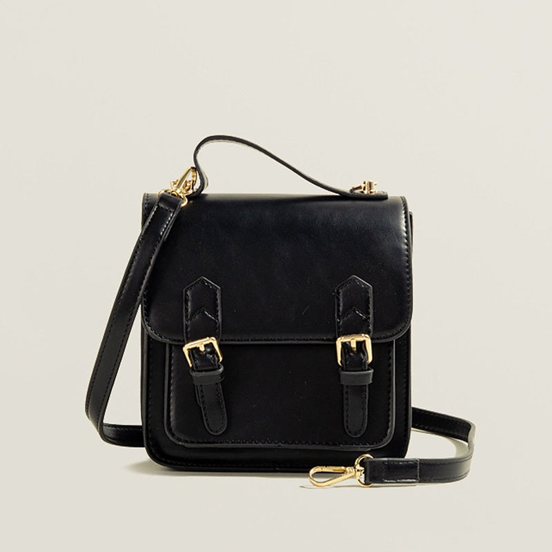IELGY Japanese-Korean Messenger Bag Fashionable High-end Retro Shoulder Strap Adjustable