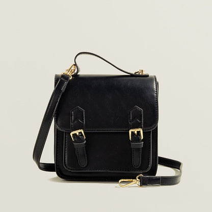 IELGY Japanese-Korean Messenger Bag Fashionable High-end Retro Shoulder Strap Adjustable