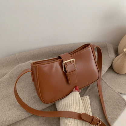 French niche bag women's bag new 2019 fashion single-shoulder bag texture axil bag net red with the same stick bag