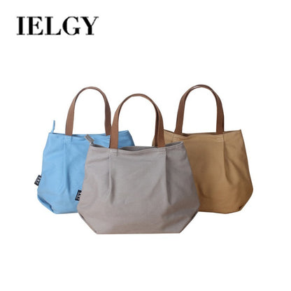 IELGY Original art canvas bag ladies hand bag handmade cloth bag