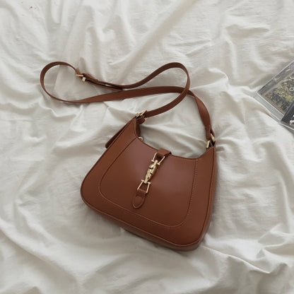 IELGY Horizontal square tide fashion underarm bag with high-grade western style hand-held
