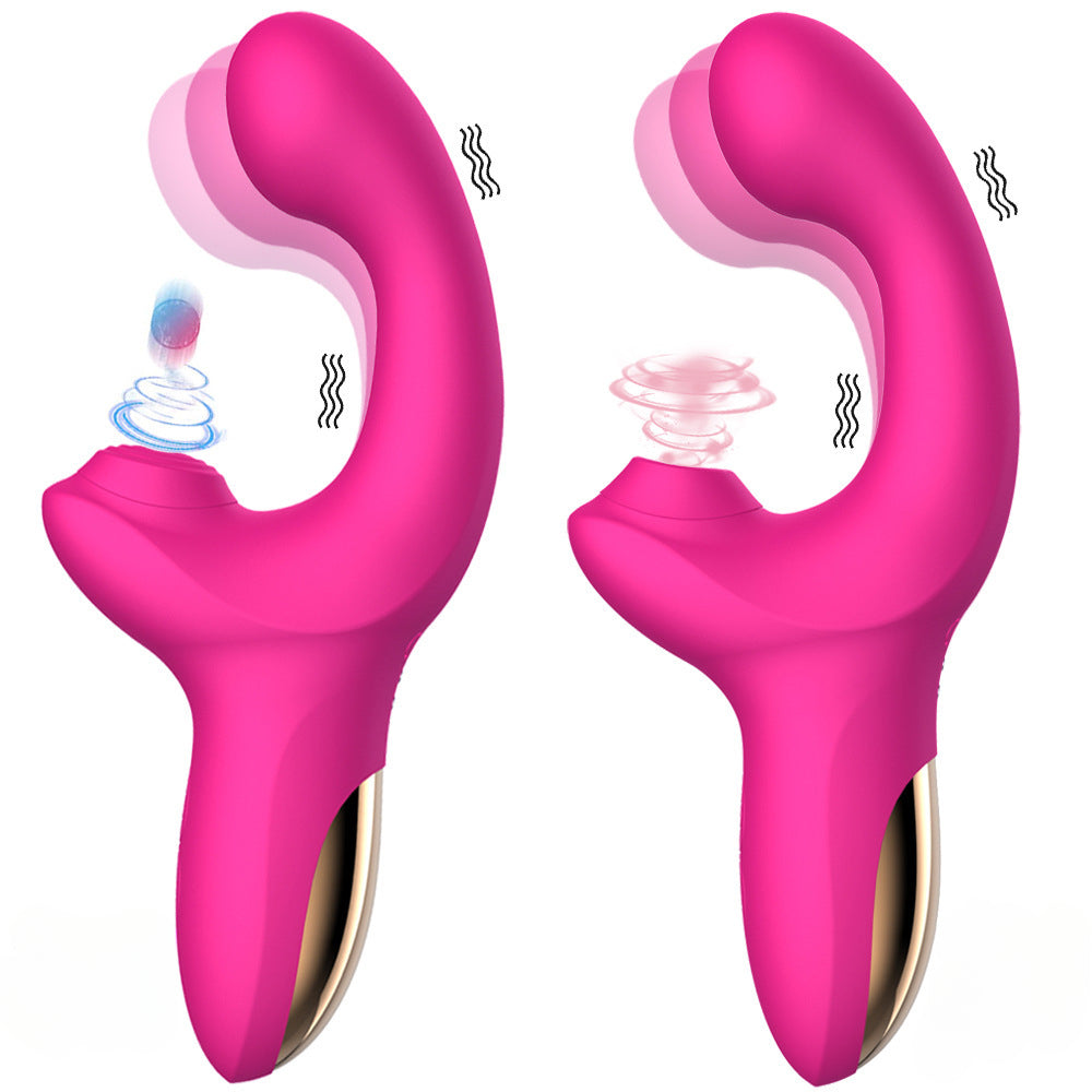 YOUTHAV New product G-spot orgasm stick sucking slapping vibration massage stick female masturbation vibrator