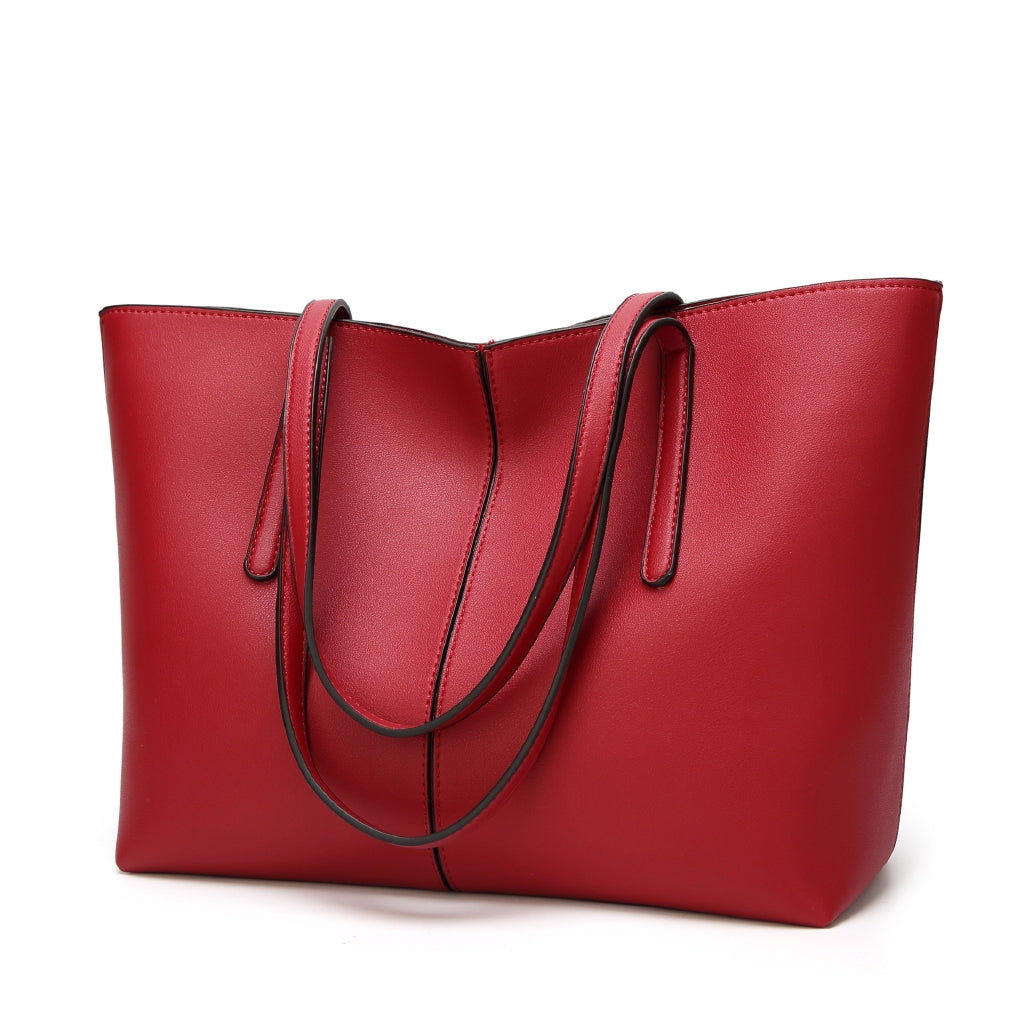 IELGY Women's bag new fashion simple and versatile large-capacity tote bag