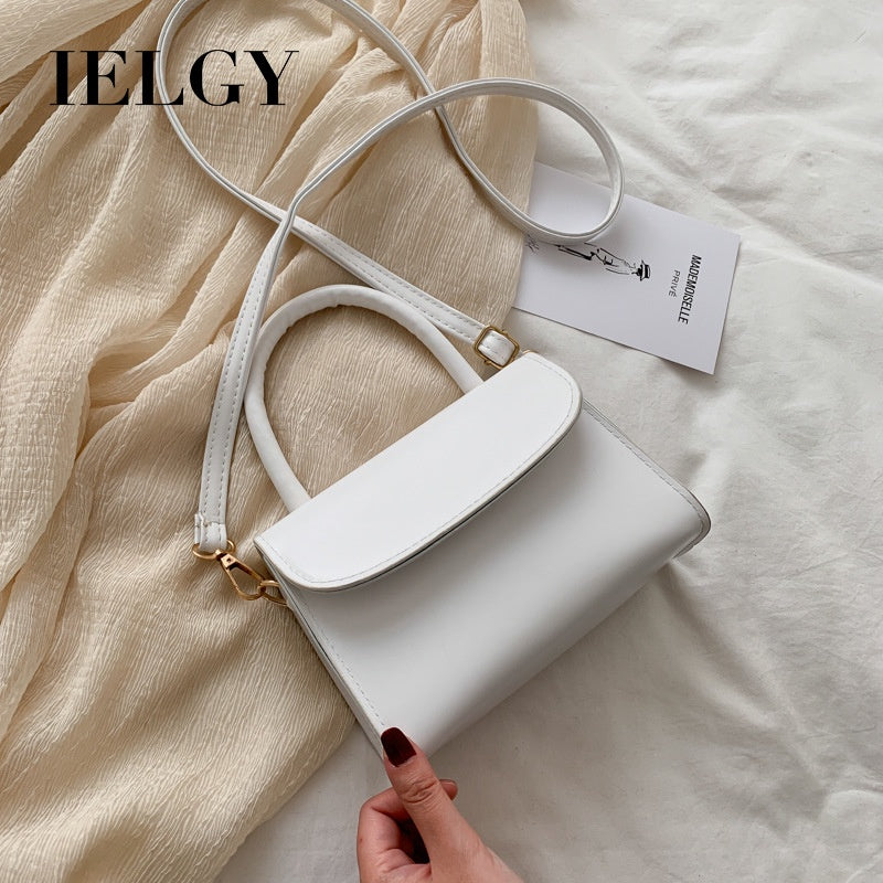 IELGY retro shoulder bag all-match messenger bag fashion