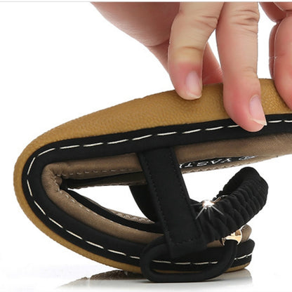 IELGY [Size36-41] large size sandals female sponge cake fashion fashion wild comfortable Roman shoes