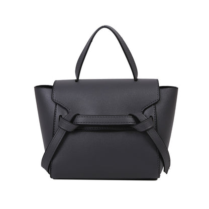 IELGY Women's bag retro Hand bag one shoulder Crossbody fashion ins fashion Square solid color all-match