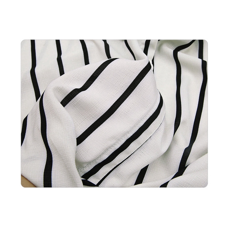 IELGY Plus Size Loose Striped Shirt Top