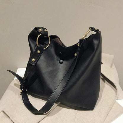 IELGY  Handbag ulzzang women's bag single shoulder high-capacity high-sense kit