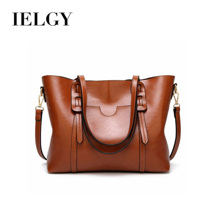 IELGY Fashion women's oil raspberry high quality handbag