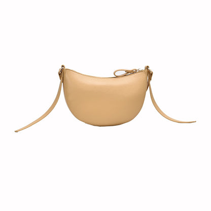 IELGY Simple temperament, leisure, small crowd, fashionable, all-around, one shoulder, half round women's Bag Fashion