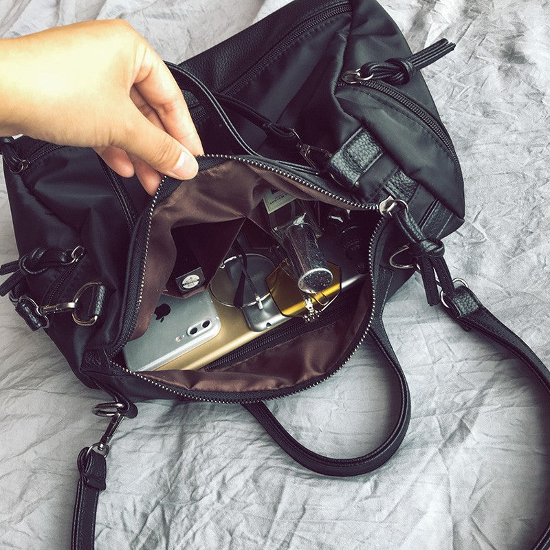 IELGY Handbag motorcycle bag diagonal shoulder bag