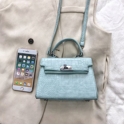 IELGY crocodile handbag classic Kelly bag