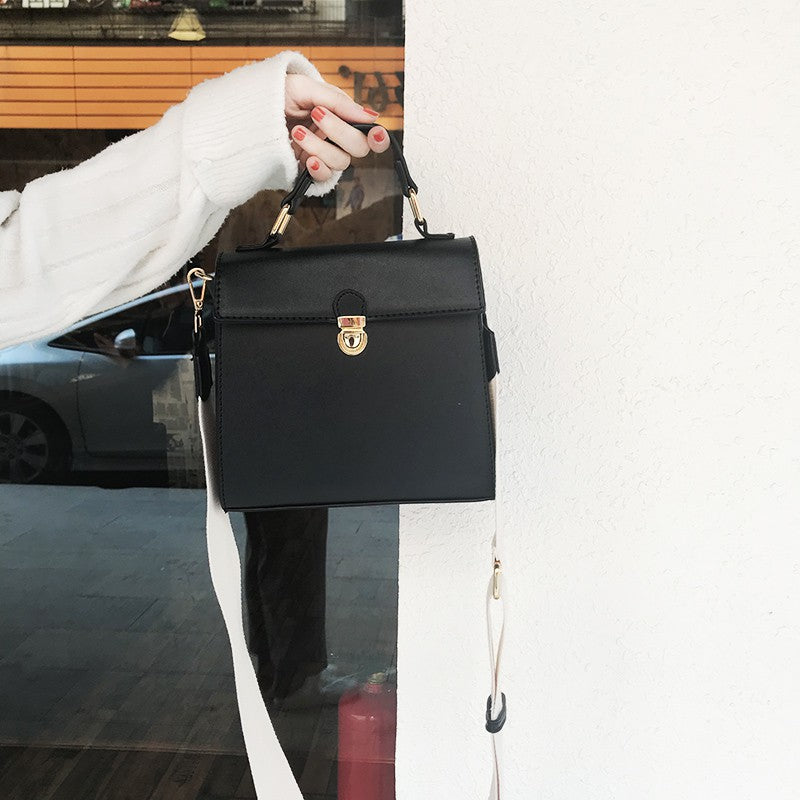 Winter single product new handbag diagonal package two strap bag