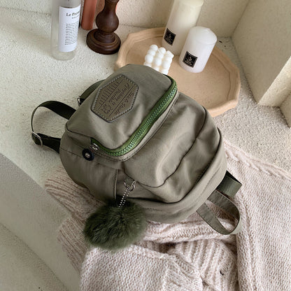 IELGY Autumn and winter mini backpack female Korean version popular new tide Joker Oxford cute fashion small backpack